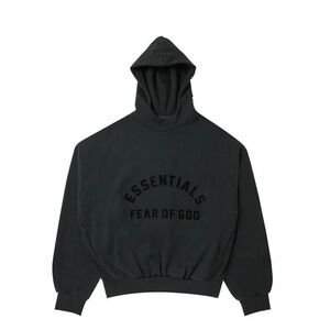 Fear of God Essentials Hoodie “Jet black”
